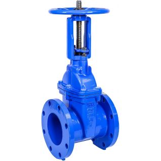 AWWA C515 rising stem rubber wedge gate valve