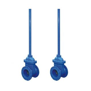 DIN F4 PN10/PN16  Driect buried gate valve  extension stem 