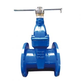 6 inch cast iron PN16 soft seal gate valve