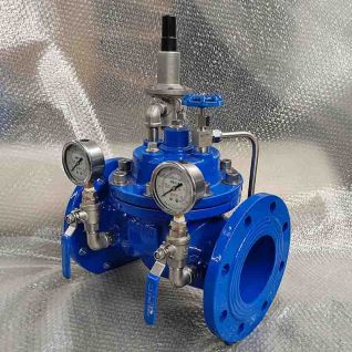 200X Ductile iron Water Pilot operated pressure control valve 